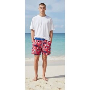 Boden Shark‎ Drawstring Swim Board Shorts XS